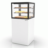Vitrine réfrigérée INTEGRA humidité contrôlée sur base haute - 600 mm - 3 niveaux - H1400 mm - IN60/50-140H | Sayl Barcelona