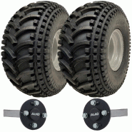 22x11.00-8 Open Centre P308 ATV Trailer Kit Wheels ALKO Axles 310kgs Capacity 22x11.00-8 Open Centre P308 ATV Trailer Kit Wheels ALKO Axles 310kgs Capacity