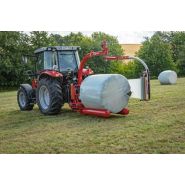 Kverneland 7820 J - Enrubanneuse agricole - chargement automatique - poids de balle max 1000 kg_1