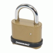 Cadenas à Combinaison 4 Chiffres 50 mm - Alliage de Zinc, Sécurisé et Durable - Silverline - gris 5024763132377 Cadenas à Combinaison 4 Chiffres 50 mm - Alliage de Zinc, Sécurisé et Durable - Silverline - gris 5024763132377