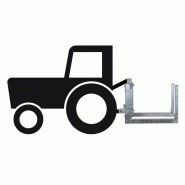 Châssis pour transport de bois / bûches - pour tracteur cat. 1 Châssis pour transport de bois / bûches - pour tracteur cat. 1