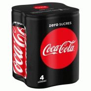 Coca-cola zéro 4x25cl