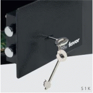 Coffre-fort de sécurité - S 1 K - Dimensions compactes 170x230x170 mm_1