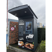 Distributeur automatique de paninis / tacos en kiosque - PANIDOOR Distributeur automatique de paninis / tacos en kiosque - PANIDOOR