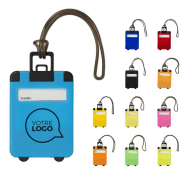 Etiquette à bagage Taggy - Accessoires de voyage publicitaires Etiquette à bagage Taggy - Accessoires de voyage publicitaires