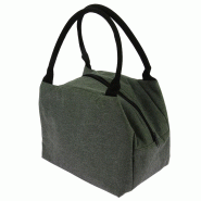 Sac gris isotherme 2 anses Lunch - Sac gris isotherme 2 anses Lunch -