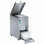 SOFRACA Broyeur inox à glace électrique PRO 6 Kg par minute, 200 W, 220 V - MONO - 3701188041386