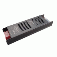 SOLOLED Alimentation Led À Intensité Variable 24V 200W, Transformateur Ultra Fin Pour Bande Led, Pilote Led - noir 803173015945