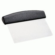 Spatule/grattoir pâte à pizza 11x15,2cm inox