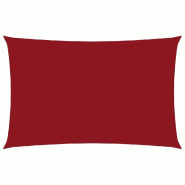 VidaXL Voile de parasol tissu oxford rectangulaire 2,5x5 m rouge Modèle Outdoor Epsilon Prime - 135649