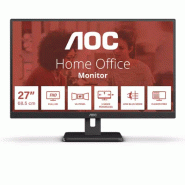 AOC 27E3UM écran plat de PC 68,6 cm (27") 1920 x 1080 pixels Full HD Noir