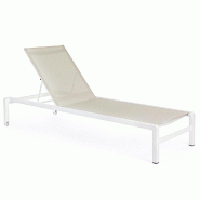 Bain de soleil empilable avec roues Konnor BLNEWCX21 78 x 195 x 90 - par 4