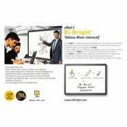BI-OFFICE TABLEAU INTÉRACTIF BI-BRIGHT ERED3 - 78'' BLC/NOIR - NÉCESSITE UN VIDEOPROJEUR POUR UTILISATION BI-OFFICE TABLEAU INTÉRACTIF BI-BRIGHT ERED3 - 78'' BLC/NOIR - NÉCESSITE UN VIDEOPROJEUR POUR UTILISATION
