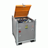 Cuve DT-Mobil PRO ACIER ADR 980/200 litres COMBI Premium Plus - BiPump 12 V - Capot - CEMO - 11124 Cuve DT-Mobil PRO ACIER ADR 980/200 litres COMBI Premium Plus - BiPump 12 V - Capot - CEMO - 11124