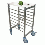 Echelle basse 7 niveaux 55,5x38,5x95cm acier