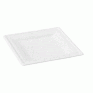 ECOLOMIQUE - 24 Pcs - Assiette pulpe carrée blanche - 20 x 20 cm x 1,2 cm - ECO8NPAPU2020 - blanc Bagasse ECO8NPAPU2020 ECOLOMIQUE - 24 Pcs - Assiette pulpe carrée blanche - 20 x 20 cm x 1,2 cm - ECO8NPAPU2020 - blanc Bagasse ECO8NPAPU2020