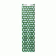 Etui pour couverts papier vert Park Avenue 7+4x26cm par 500