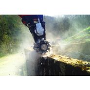 Fraise hydraulique pour pelles de 3 à 10 tonnes - Montage simple avec 2 flexibles - Rockwheel g5_1