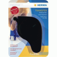 HERMA Applicateur de colle Transfer, noir, rechargeable - 1060