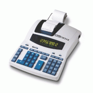 Ibico, Calculatrice imprimante professionnelle 1231X, Blanc/Bleu, 230 x 75 x 300 mm, IB404009 - blanc IB404009