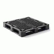 Palette  plastique 1100 X 1100 - 6 semelles - CUQP1111MR6R-AS Palette  plastique 1100 X 1100 - 6 semelles - CUQP1111MR6R-AS