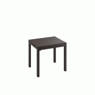 Stones Chaise moderne Ginevra revêtue de tissu marron facile à nettoyer avec structure en métal peint en noir - Élégance contemporaine - gris mul