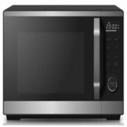 Tarrington House Micro-ondes MWDF25823G, acier inoxydable, 46.5 x 38 x 27.5 cm, 23 L, avec puissance 800 W, avec plateau tournant en verre - noir mult