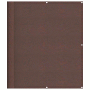 VidaXL Écran de balcon marron 120x1000 cm 100% polyester oxford Modèle Outdoor Lambda Prime - 4000398