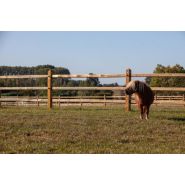Windsor - clôture en bois pour chevaux - de sutter naturally - hauteur 1m20 à 1m30