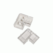 Alcapower Connecteur D'Angle 90 Pour Bandes Led 220V - blanc 8059174953553