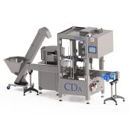 Boucheuse VS 2000 - automatique, en inox, adaptable à différents bouchons et secteurs d'activités