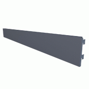Fond plein pour gondole GP25 anthracite 100x10 cm