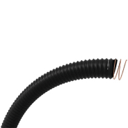 Gaine WINDFLEX 806 M EL - Couronne de 10 m, Noir, 80 mm_0