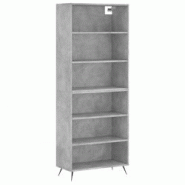 Helloshop26 - Buffet bahut commode armoire meuble de rangement organisateur cuisine salle de séjour salon 69,5 x 32,5 x 180 cm bois 02_0032001 - 3000 Helloshop26 - Buffet bahut commode armoire meuble de rangement organisateur cuisine salle de séjour salon 69,5 x 32,5 x 180 cm bois 02_0032001 - 3000