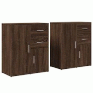 Helloshop26 - Buffet bahut commode armoire meuble de rangement organisateur cuisine salle de séjour salons lot de 2 60 x 31 x 70 cm 02_0036778 - 3000 Helloshop26 - Buffet bahut commode armoire meuble de rangement organisateur cuisine salle de séjour salons lot de 2 60 x 31 x 70 cm 02_0036778 - 3000