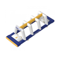 Jeux  aquatiques gonflables pour étang, lac, mer ou piscine - Handle Bridge