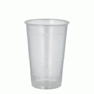 Papstar 5000x gobelet en plastique (PP), 0,3 l Ø 7,8 cm · 11,3 cm transparent - transparent plastique polypropylène 0781365572769