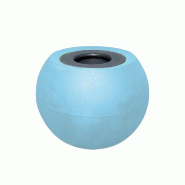 PLAST'UP ROTOMOULAGE Pot de fleurs sphérique xxl speranza 325l - BLEUPASTEL - bleu 0637962081732