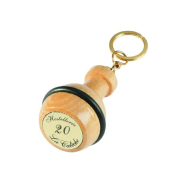 Porte-clés poire bois  réf. 102103/n