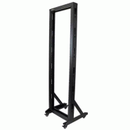 Rack Serveur Mobile 42U à  2 Mts, Rack Réseau 19" à  2 Mts avec Roulettes, Rack Ouvert Roulant pour