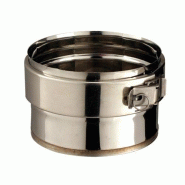 Tampon bas de conduit TO - inox Condensor Poujoulat - Ø 230