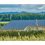 Toitures photovoltaïques pour hangar agricole, bâtiment