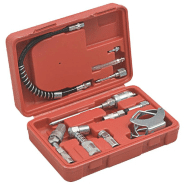 Vidaxl kit d'accessoires de lubrification 11 pcs 210569