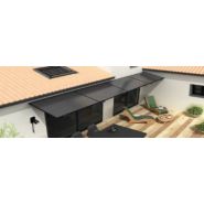 Auvent photovoltaïque indépendant, durable, réparable, démontable - Paysage