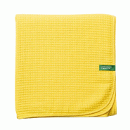 Benetton - Plaid 140x190cm 200gsm 100% Coton Jaune - jaune BE001