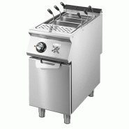 Cuiseur à pâtes électrique inox sur coffre avec 1 cuve gn 1/1 40 l - PVS9040CPES