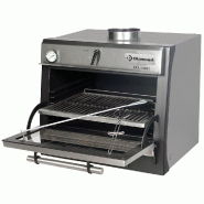 Diamond - Four-BBQ à charbon, GN 1/1 (60 Kg/h)/Inox - réf. CBQ-060/SS - gris AKS-CBQ-060/SS