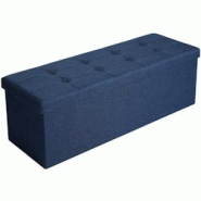 Helloshop26 - Banc de rangement coffre avec couvercle grand pouf pliable chambre entrée gain d'espace volume de 120 l charge max de 12_0000219 - 3000 Helloshop26 - Banc de rangement coffre avec couvercle grand pouf pliable chambre entrée gain d'espace volume de 120 l charge max de 12_0000219 - 3000