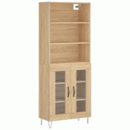 Helloshop26 - Buffet bahut commode armoire meuble de rangement organisateur cuisine salle de séjour salon haut sonoma 69,5 x 34 x 02_0034172 - 300021 Helloshop26 - Buffet bahut commode armoire meuble de rangement organisateur cuisine salle de séjour salon haut sonoma 69,5 x 34 x 02_0034172 - 300021