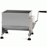Mélangeur professionnel à viande manuel 2 bras mélangeurs - 40 L | Qdm - TFMD40